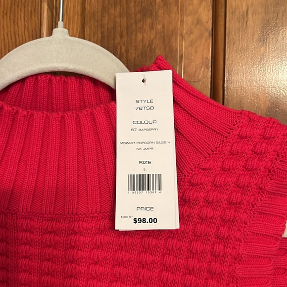 NWT French Collection sweater - Picture 3 of 5